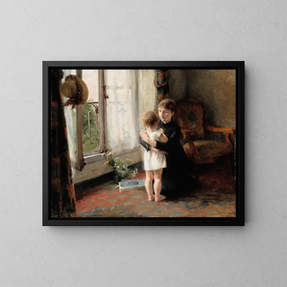 Helene Schjerfbeck - Mother And Child.webp