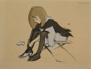 Helene Schjerfbeck - Silk Shoes.webp