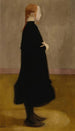 L'Schülerin II Mädchen in Schwarz - Helene Schjerfbeck — Ansicht des Kunstwerks