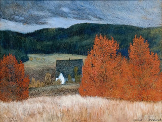 Stimmung des Herbstes in Jämtland - Helmer Osslund — Ansicht des Kunstwerks