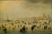 Eislaufszene - Hendrick Avercamp — Ansicht des Kunstwerks