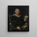 Portrait des Sammlers von Muscheln Jan Govertsen van der Aer 1545-1612 - Hendrick Goltzius — gerahmtes Bild an der Wand