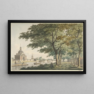 Hendrick Keun - The Muiderpoort Amsterdam seen from the Plantage.webp