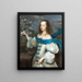 Béatrice Élisabeth de Königsmarck - Hendrick Munnichhoven — gerahmtes Bild an der Wand