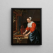La servante - Hendrick ten Oever — gerahmtes Bild an der Wand