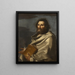 Der Prophet Elias - Hendrick de Somer — gerahmtes Bild an der Wand