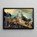 La Tour de Babel - Hendrick van Cleve III — gerahmtes Bild an der Wand