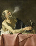 Der Raucher, Allegorie der Vergänglichkeit - Hendrick van Someren — Ansicht des Kunstwerks