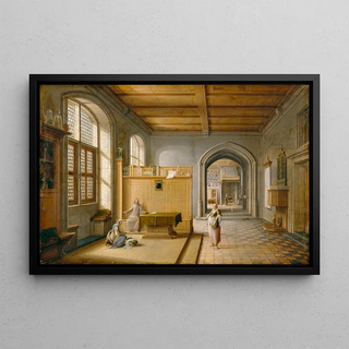 Hendrick van Steenwijck the Younger - Christ in the House of Martha and Mary.webp