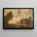 Ein Schloss - Hendrik Frans de Cort — gerahmtes Bild an der Wand