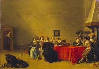 Hendrik Gerritsz Pot - A Merry Company at Table.webp