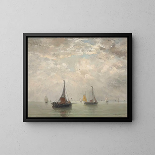 Hendrik Willem Mesdag - Bomschuiten in the breakers.webp