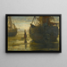 Sonntagmorgen - Hendrik Willem Mesdag — gerahmtes Bild an der Wand
