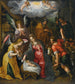 Die Geburt - Hendrik de Clerck — Ansicht des Kunstwerks