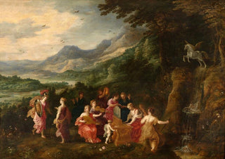 Hendrik van Balen - Minerva Visits the Muses.webp