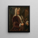 Dirk van Cloon 1730-1735 - Hendrik van den Bosch — gerahmtes Bild an der Wand