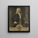 Portrait Diederik van Durven, Generalgouverneur der Niederländischen Ostindien-Kompanie - Hendrik van den Bosch — gerahmtes Bild an der Wand
