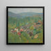 Henri Martin - Blick auf die Dächer von Labastide-du-Vert im Sommer - Henri Martin — gerahmtes Bild an der Wand