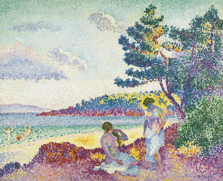 Badende - Henri-Edmond Cross — Ansicht des Kunstwerks