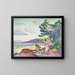 Badende - Henri-Edmond Cross — gerahmtes Bild an der Wand