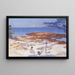 Strand bei Cabasson Baigne-Cul - Henri-Edmond Cross — gerahmtes Bild an der Wand