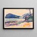 Studie für den Cap Nègre - Henri-Edmond Cross — gerahmtes Bild an der Wand