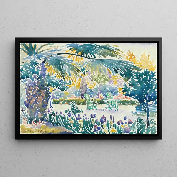 HenriEdmond Cross - Garden of the Painter at Saint Clair.webp