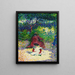 L'Enfant im weißen Kittel - Henri-Edmond Cross — gerahmtes Bild an der Wand