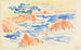 Marine-Gemälde mit roten Felsen bei Trayas - Henri-Edmond Cross — Ansicht des Kunstwerks