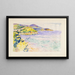 Meeresbucht - Henri-Edmond Cross — gerahmtes Bild an der Wand