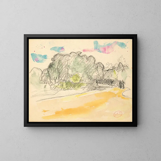 HenriEdmond Cross - Paris promenade au bois de Boulogne.webp