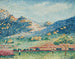 Landschaft mit den kleinen maurischen Bergen - Henri-Edmond Cross — Ansicht des Kunstwerks