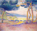 Pins entlang der Küste - Henri-Edmond Cross — Ansicht des Kunstwerks