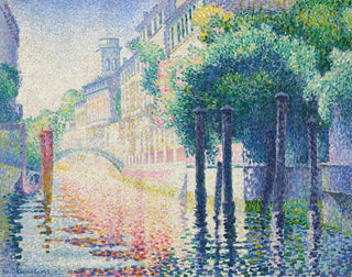 Rio San Trovaso, Venedig - Henri-Edmond Cross — Ansicht des Kunstwerks