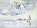 Sonnenuntergang über der Lagune von Venedig - Henri-Edmond Cross — Ansicht des Kunstwerks