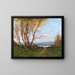 Ein Landschaft - Henri-Joseph Harpignies — gerahmtes Bild an der Wand
