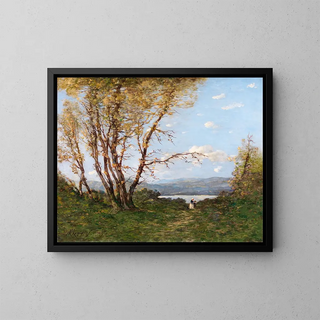 HenriJoseph Harpignies - A Landscape.webp