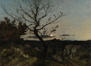 HenriJoseph Harpignies - Clair de lune aux environs de Marseille.webp