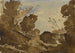 Graben mit einer kleinen Brücke - Henri-Joseph Harpignies — Ansicht des Kunstwerks