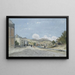 La Bourboule - Henri-Joseph Harpignies — gerahmtes Bild an der Wand