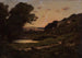Landschaft bei Sonnenuntergang - Henri-Joseph Harpignies — Ansicht des Kunstwerks