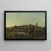 Landschaft in Auvergne - Henri-Joseph Harpignies — gerahmtes Bild an der Wand