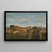 Le Colisée, Rom - Henri-Joseph Harpignies — gerahmtes Bild an der Wand