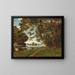 Der Weg am Flussufer - Henri-Joseph Harpignies — gerahmtes Bild an der Wand