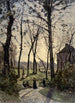 Der Garten im Luxembourg - Henri-Joseph Harpignies — Ansicht des Kunstwerks