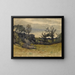 Le Vallon - Henri-Joseph Harpignies — gerahmtes Bild an der Wand