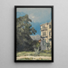 Menton - Henri-Joseph Harpignies — gerahmtes Bild an der Wand