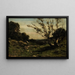Morgen in der Nièvre - Henri-Joseph Harpignies — gerahmtes Bild an der Wand