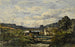 Landschaft mit einer Pfütze und einigen Tälern - Henri-Joseph Harpignies — Ansicht des Kunstwerks