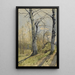 Landschaft im Unterholz - Henri-Joseph Harpignies — gerahmtes Bild an der Wand